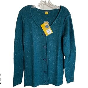 Cabelas Chunky Knit Casual Comfort Coastal Grandmother Oversize Sweater NWT sz S